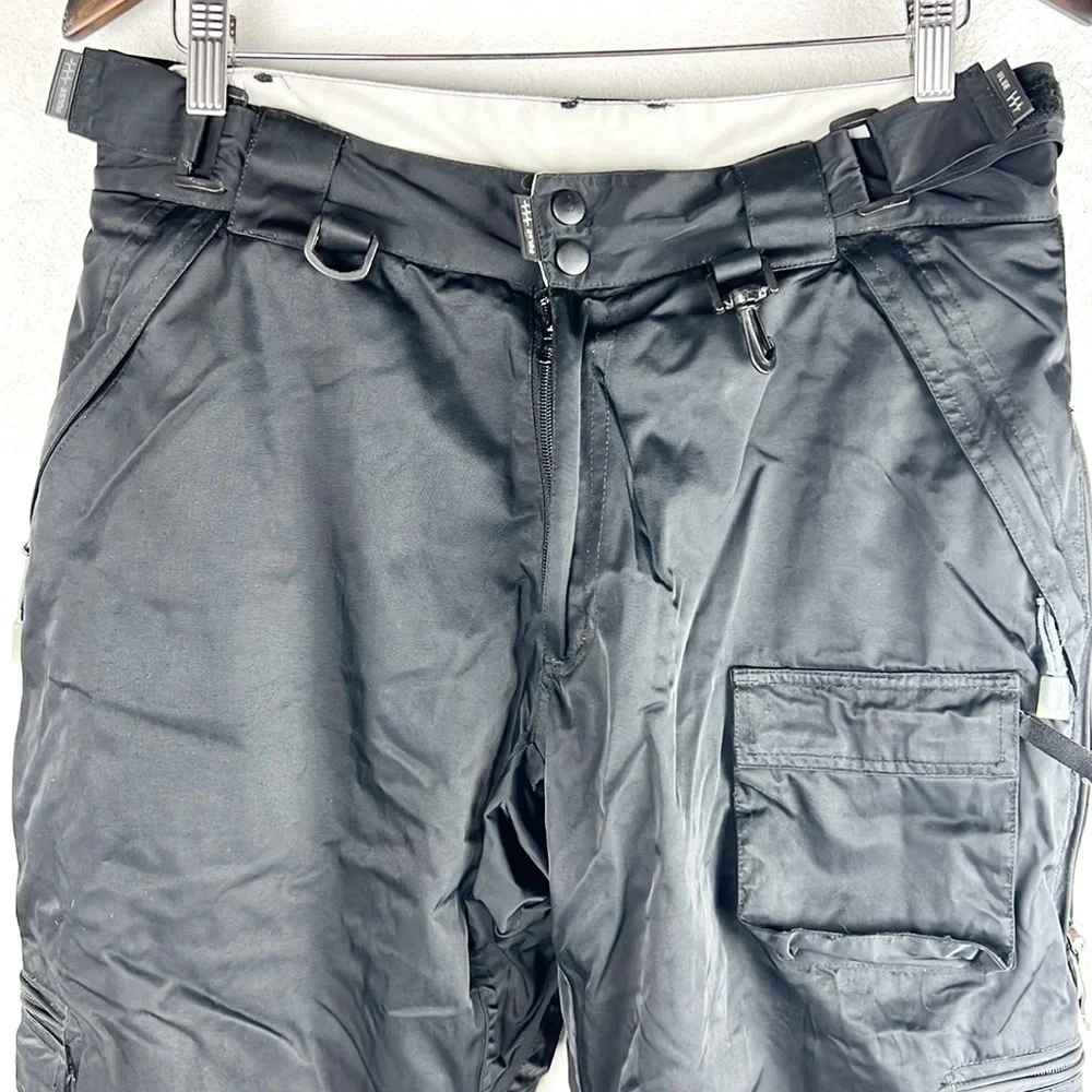 PULSE | 🏂⛷Black Removable Lining Multi-Pockets Ski Snowboard Pants - Picture 4 of 11